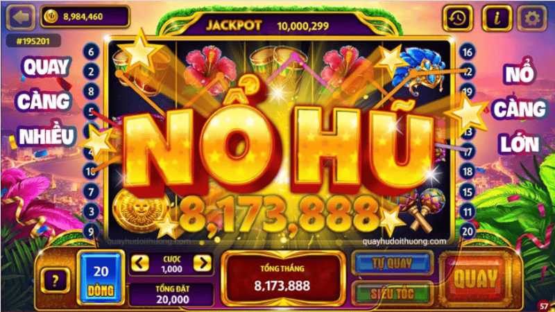 Nổ Hũ Vuabai9 - Thế giới Slot đầy màu sắc với tỷ lệ RTP 97%+ 1 Nổ hũ tại Vuabai9