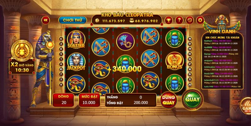 Nổ Hũ Princess of Ra tại Vuabai9 - Khám phá kho báu Ai Cập với thưởng lên đến 5000X 2 Giao diện gồm 5 guồng quay (reels) và 3 hàng (rows)