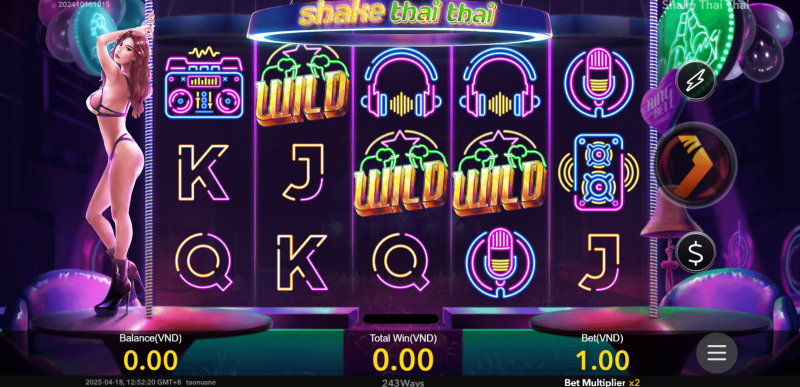 Nổ Hũ Shake Thai Thai tại Vuabai9 | Cuồng nhiệt lễ hội, nhân thưởng 150X 1 Nổ Hũ Shake Thai Thai tại Vuabai9